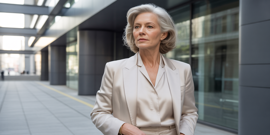 Elegância madura é sobre escolhas conscientes, simplicidade e confiança — não sobre seguir todas as tendências.